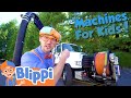 Blippi Explores a Bucket Truck | Blippi | Kids Songs | Moonbug Kids