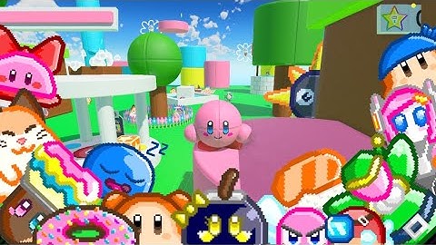 Kirby’s 3D Garden Trailer - A 3D Kirby adventure in Game Builder Garage!
