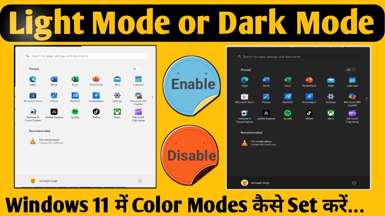 How to Enable Dark Mode in Windows 11| Change Dark Theme in Windows 11 ...
