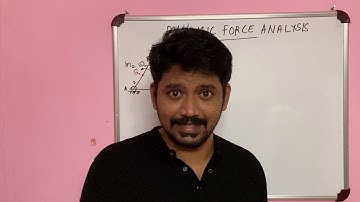 Dynamic Force Analysis of a four bar mechanism (graphical method) Part 1,Velocity & acceleration dia