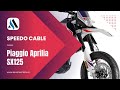 Piaggio Aprilia SX125 Speedometer Cable Assembly