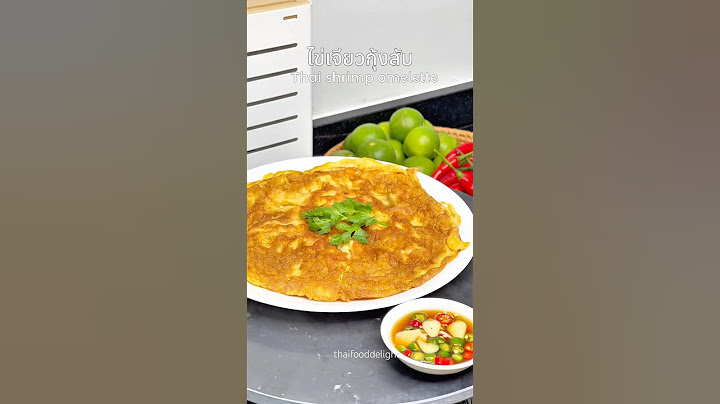 EASY Thai Omelette Recipe
