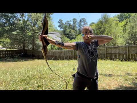 New bow, same doofus shooting it