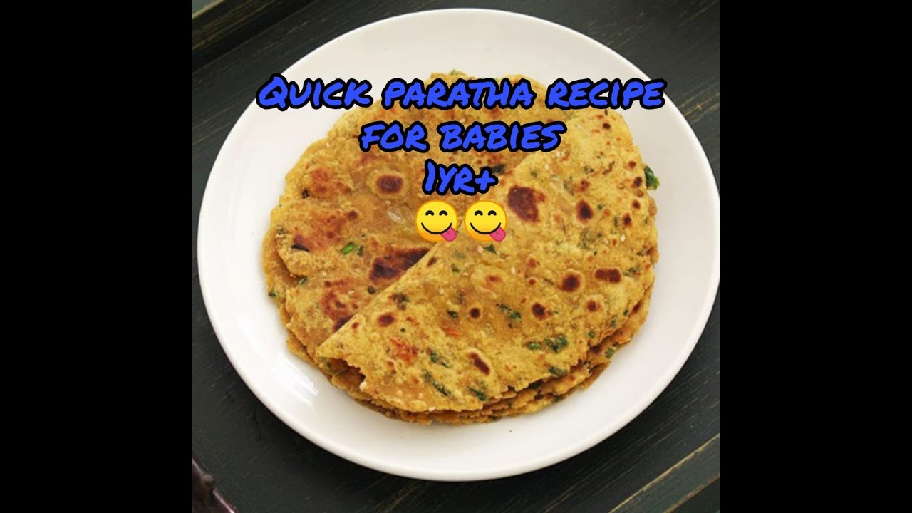  Quick Ajwain Paratha Plain Paratha Recipe for babies 1year