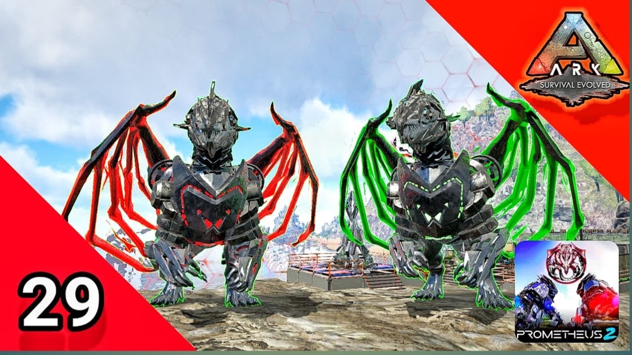 HOW TO TRANSFORM PROME DRAGON! π | ARK Prometheus Mod Ep. 29 - YouTube