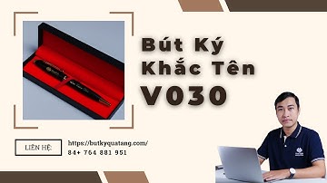 Bút Ký Khắc Tên Kim Loại V030