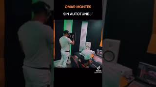 OMAR MONTES - GRABANDO NEL ESTÚDIO SIN AUTOTUNE