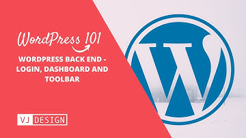 WP101 06 02 WordPress Back End - Login, the dashboard and toolbar