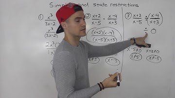 MCR3U - Multiplying & Dividing Rational Expressions Part 1 - Grade 11 Functions