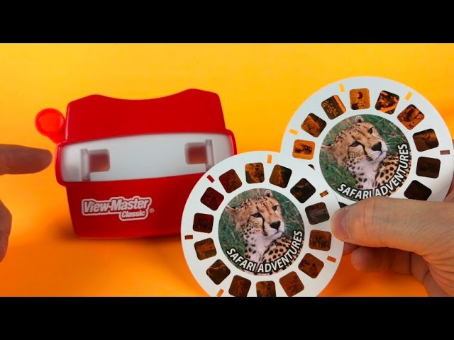 VIEW-MASTER 3D Viewer with Reels – Big Game Hunter Toys