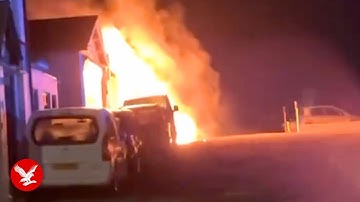 Fire erupts at Sussex mosque after suspected arson attack