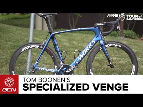 تصویری: گالری: تام بونن برای سوار شدن به نسخه ویژه Specialized Venge Vias در کلاسیک