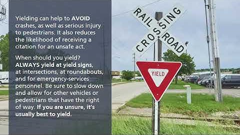 Corrective Action Training - Yielding