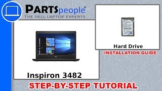 Dell Inspiron 3493 P89G001 Hard Drive How-To Video Tutorial