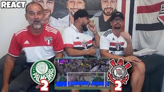 REACT PALMEIRAS 2X2 CORINTHIANS - QUE DERBY FOI ESSE?!