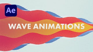 After Effects: Wave Animations Using Wave Warp