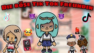 😈 DIE BÖSE TIKTOK FREUNDIN | EINE WAHRE GESCHICHTE | TOCA BOCA STORY DEUTSCH