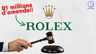 Amende Historique Pour Rolex La Fin Des Pratiques Abusives ?