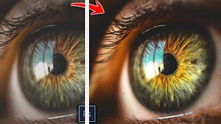 How To Sharpen Eyes In Photoshop (1 Min) | Using Lab Color Mode
