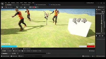 [UE5 Devlog] Fixing an issue about moving and attacking animation.