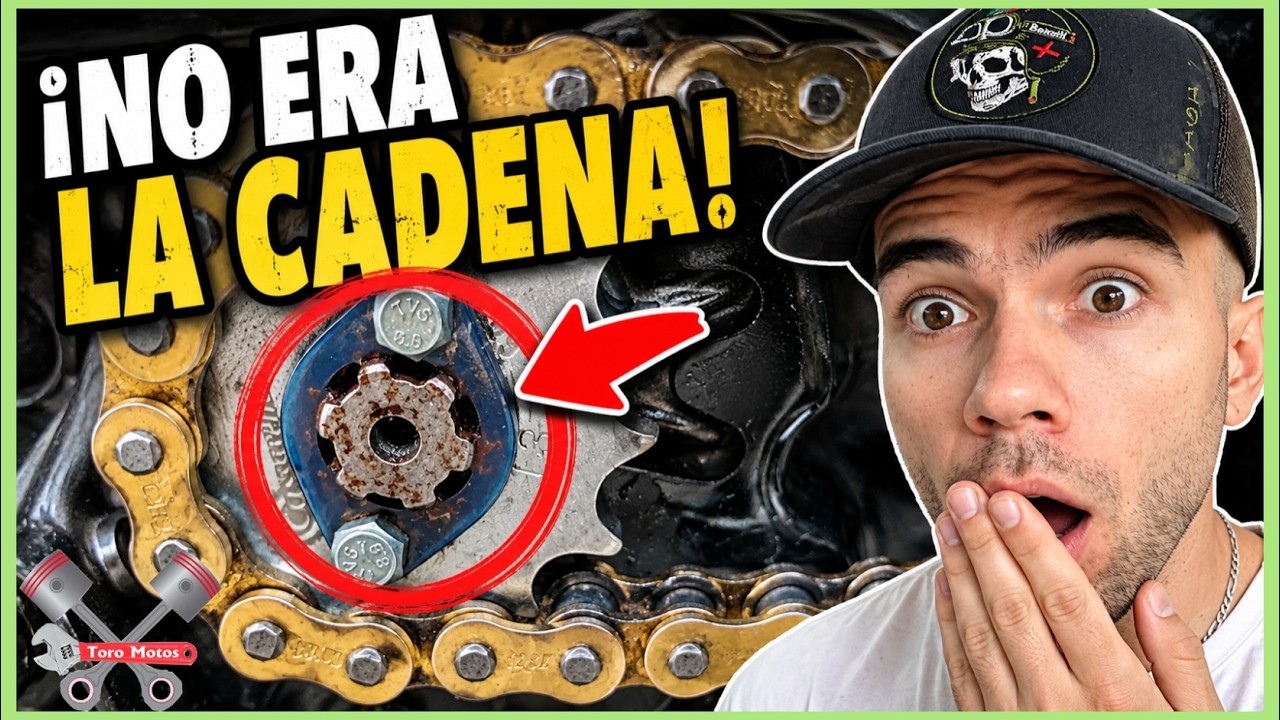 ❌ ¿Cambiaste CADENA Y PIÑONES? Este ruido NO viene de ahí