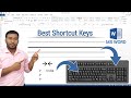 Best Shortcut Keys in Microsoft Word | Shortcuts in MS Word | Short Tips and Tricks in MS Word