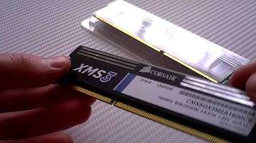 CORSAIR. 8GB DDR3 PC1600 XMS3 KIT 2X4GB