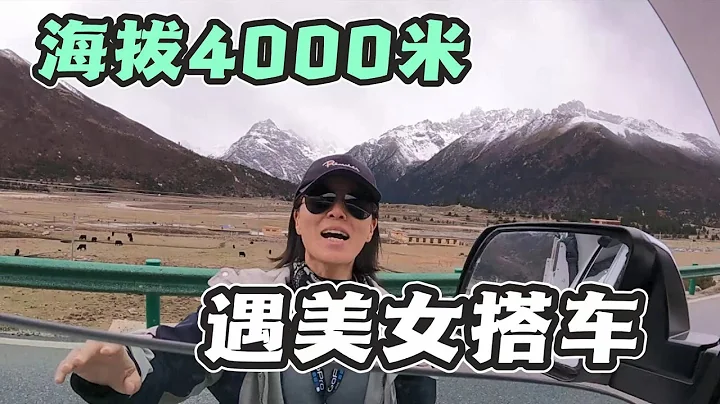 自駕西藏旅行，路上遇到一個小姐姐攔車，想和我組隊一起去西藏 - 天天要聞