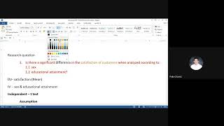 Independent t- test and ANOVA using JASP