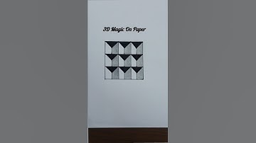 ✅ 3D Illusion That Looks So Real! 🤯📐 #shorts