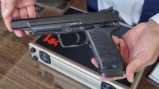 HK USP elite 9mm Pistol Review and Unboxing.