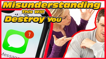 Wrong Text Message Destroys Love #friends  #love miscommunication