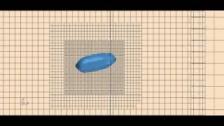 Single rising bubble in a narrow gap using Volume of Fluid (VoF) with a moving mesh.