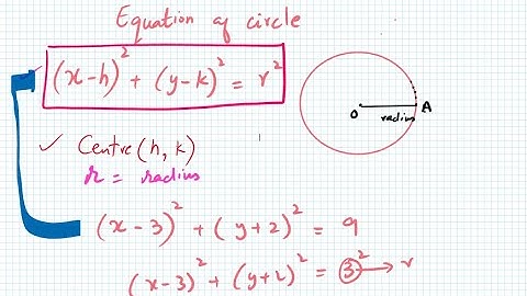 Circle Equation in Coordinate Geometry | General Form | IB AI, AA SL Maths | A Levels CIE & Edexcel