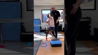 Rotationplasty Prosthetic Training for 6-Year-Old Amputee | Belle