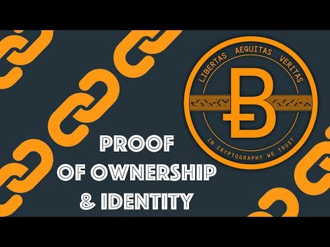can a cryptocurrency be used for proof of ownership