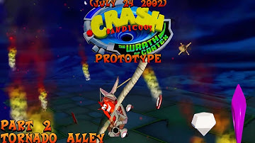 Crash Bandicoot The Wrath of Cortex Prototype: (July 24, 2002) Part 2: Tornado Alley
