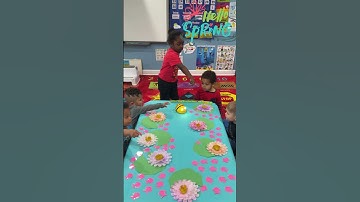 Happy spring coding with Beebot robot.