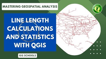 How to Calculate Length of Shape file in QGIS | Measure Distance and Line Length  | 1 | @GISSchools