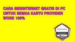 Cara Internet Unlimited Gratis di Komputer | All SC | Work 100% - Durasi: 7.32. 