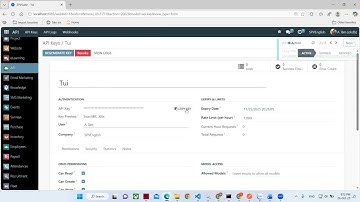 Tạo API Key cho phần mềm và test với Postman