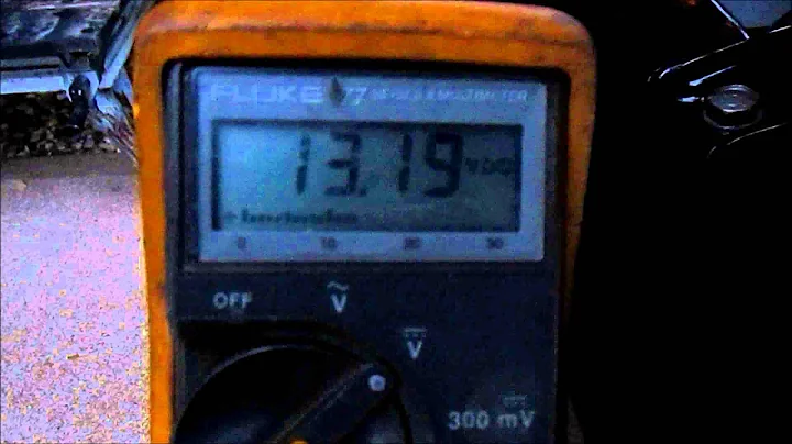 1968 Chevrolet Chevy 2 Nova Voltage Regulator Adjustment July 2014