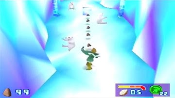 Scooby-Doo and the Cyber Chase [PS1] - (Walkthrough) - Part 7: The Arctic Circle - Level 1