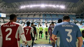 EA SPORTS FC 24 | Legendary | Premier League | Manchester City v Arsenal | Etihad Stadium