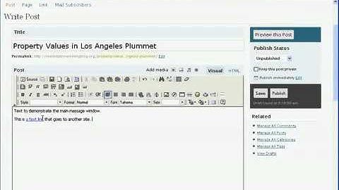 Wordpress Tutorial (Posting Blog Entries) 000WebHost FREE web hosting