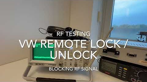 Car key sniffing the key unlock transmission and how to block it with a Faraday bag. #relay #attack