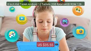 8 Inch Kid Tablet Android 12 Tablets 2GB RAM 64GB ROM 1280 x 8... — Best Buy 2026 | Great Quality!