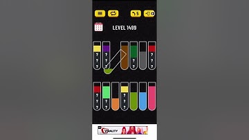 Water Sort Puzzle level 1499