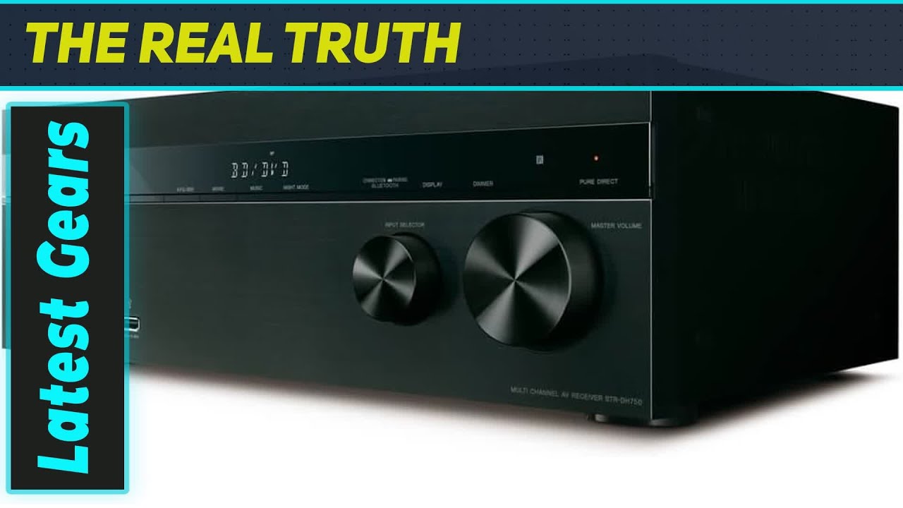 Sony STRDH750: The Ultimate 4K Home Cinema Powerhouse - YouTube