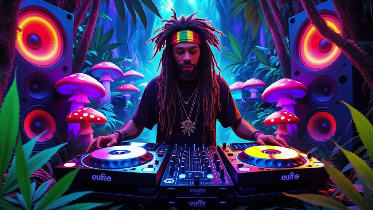 Top Reggae Music With Dub Mix of 2025 🔥 Peaceful And Relaxing With Reggae Vibe Music 🏝️